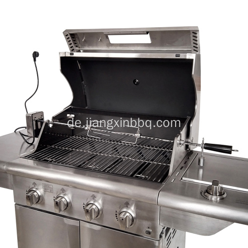 Heavy Duty Universal Grill Ersatz-Rotisserie-Kit